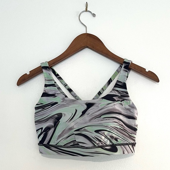 Lululemon Energy Bra in Paint Glide Warp Multi - Picture 5 of 7